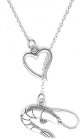 XTC Jewelry Silver Lariat Y Necklace